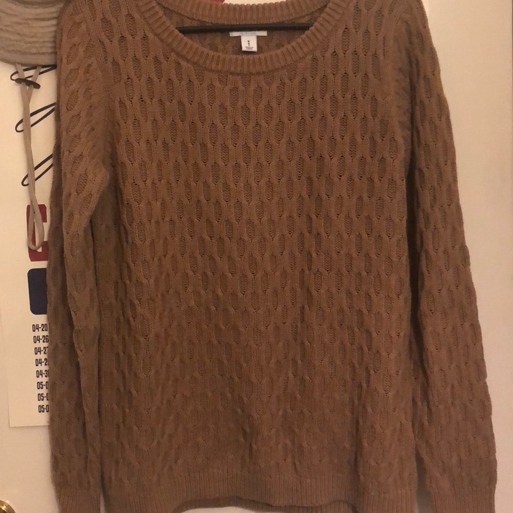 Brown old navy sweater